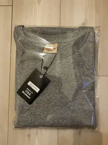 [새상품] made in usa Goodwear 포켓 없음 그레이 반팔