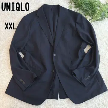 빅 유니클로 감동 자켓 테일러드 자켓 네이비 XXL