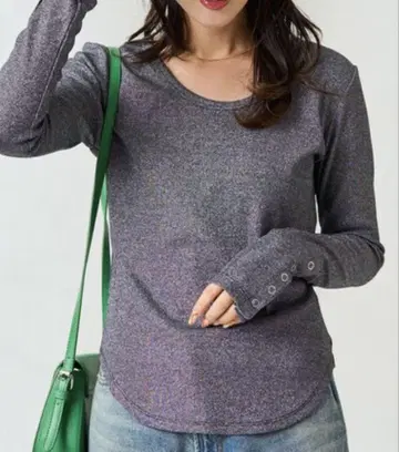 [ FREAK'S STORE ] 한정판 라메 골지 U넥 롱 슬리브 풀오버