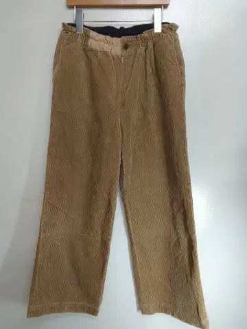 안트게이지 코듀로이 베이지 와이드 팬츠 여성용 M 사이즈 일본제