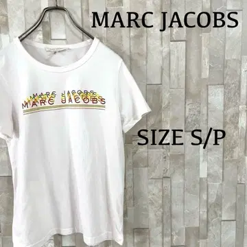 [ 새상품급 ] MARC JACOBS 반팔 T셔츠 사이즈 S/P 아이보리