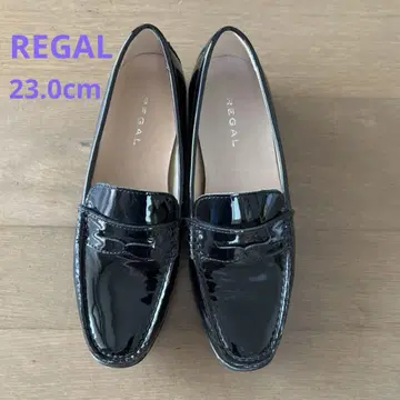 REGAL 에나멜 로퍼 23.0cm