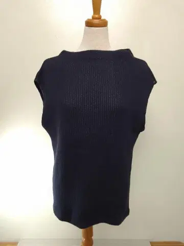 펄 마셰르 네이비 슬리브리스 리브 베스트 여성용 M 일본제