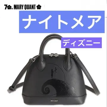 MARY QUANT 잭 샐리 2WAY 미니 토트 (블랙)