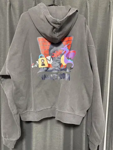 ENCOUNT ZIP HOODIE / BLACK
