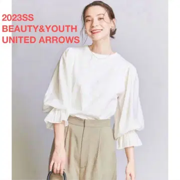 2, 3회 착용 BEAUTY&YOUTH UNITED ARROWS 티셔츠