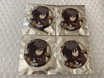 진격의 거인 아니크 혜택 캔뱃지 미카사