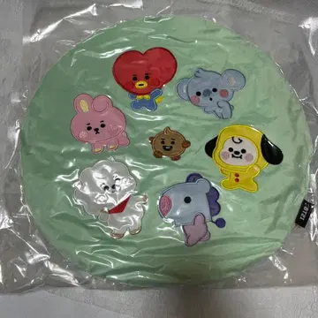 BT21 원형 쿠션