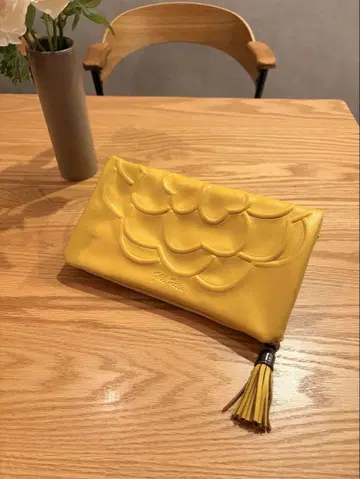 [ 새상품급 ] 폴리 폴리 천연 가죽 클러치 숄더 백