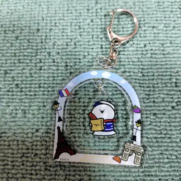 오분구와 함께 아크릴 키링