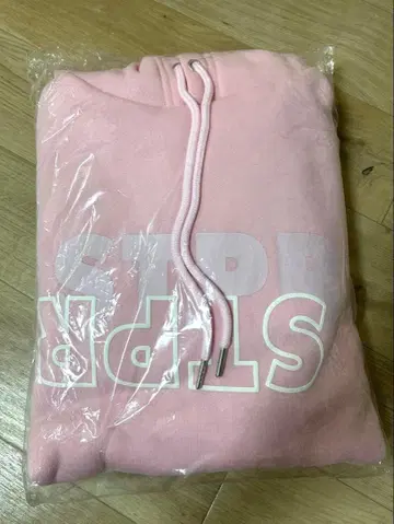 STPR 루즈핏 파카 핑크 프리 사이즈