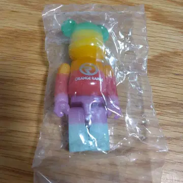 베어브릭 be@rbrick ORANGERANGE 축광 시크릿 무지개