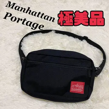 [ 미사용급 컨디션 최상 ] Manhattan Portage 숄더백 블랙