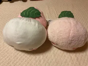 시로마루 벚꽃모찌 BIG 봉제 인형 2개 세트