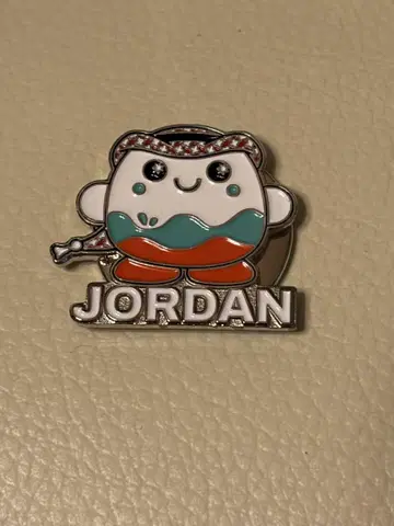 만박 요르단 파빌리온 핀 배지 JORDAN