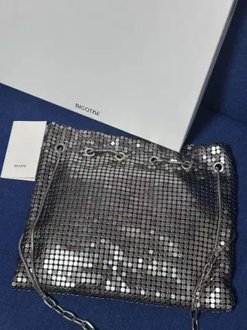 BIGOTRE purse metal 실버 백