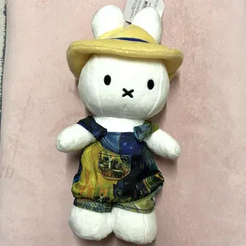 대 고흐전 밤의 카페 테라스 미피 봉제 인형 대