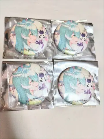 니지산지 EN Sakura bloom 캔뱃지 엘리라 펜드라 세트