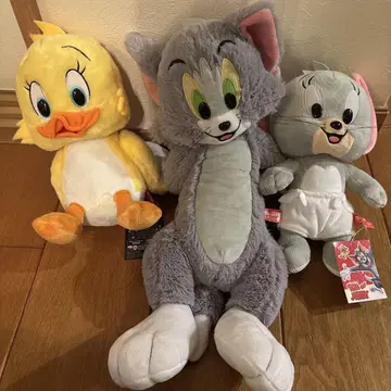 톰과 제리 봉제 인형 세트 타피와 톰과 병아리