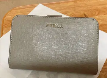 FURLA 그레이 접이식 지갑