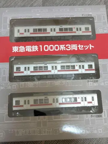 철도 컬렉션 도큐 전철 1000계 3량 세트 토미텍