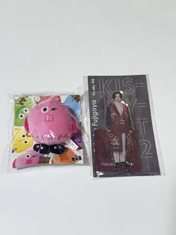 Kis-My-Ft2 후지가야 타이스케 스크리머즈 아크릴 스탠드 2점 세트