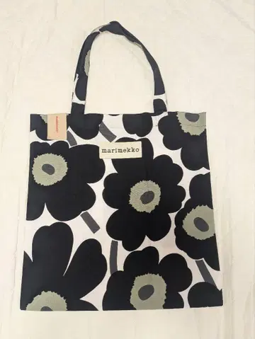 marimekko 토트백 로고 마크 우니코 블랙 컬러