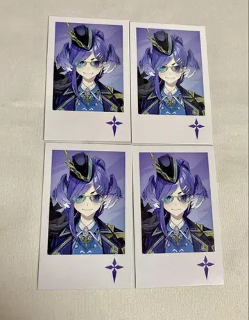 니지산지 en 세렌 룡월 New Outfit 랜덤 폴라로이드풍 카드