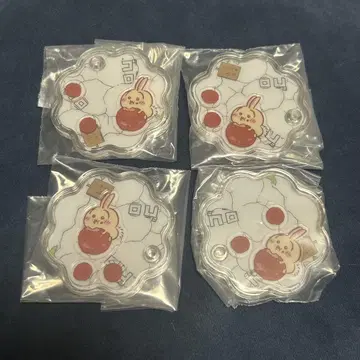 캐릭터 샤카 참 구미 토끼 4개