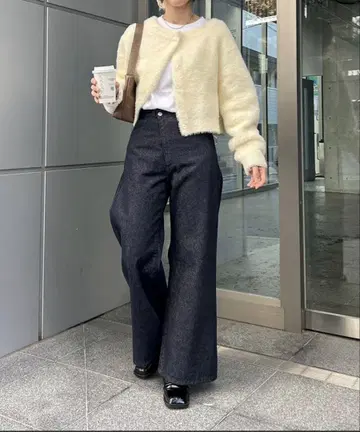 mystic 플레어 데님