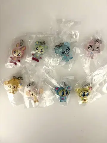 나루미야 캐릭터즈 메지루시 액세서리 전 8종 컴플리트