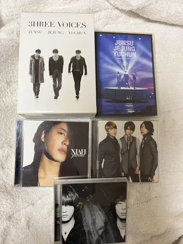 JUNSU JEJUNG YUCHUN DVD CD 세트