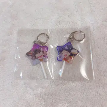 닌타마 란타로 난자타운 캔디 키링 하마 쿠쿠치