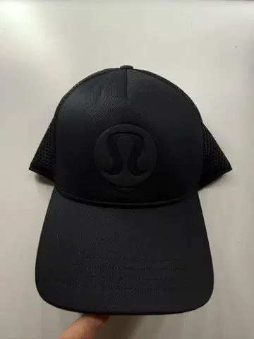 룰루레몬 블랙 야구 모자 S/M
