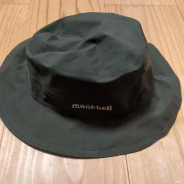 mont-bell GORE-TEX 아웃도어 햇 다크 그린