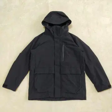 새상품급 2024AW UNIQLO M사이즈 하이브리드 다운 파카 블랙
