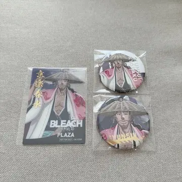 BLEACH PLAZA 금박 캔뱃지 혜택 쿄라쿠 슌스이