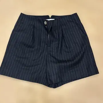 [레어 새상품급] 갤러리 비 네이비 핀스트라이프 울 팬츠