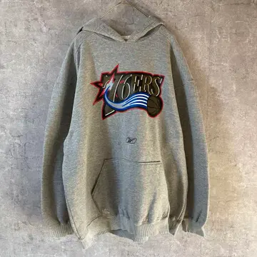 NBA 76ERS 식서스 후드 맨투맨 리복제 L 사이즈 속기모