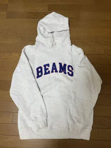 Beams 로고 후디