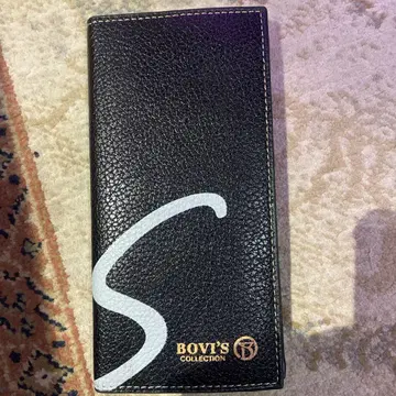 BOVI'S 블랙 장지갑
