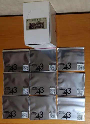 옥도사변 아크릴 카드 귀면 BOX eeo A3