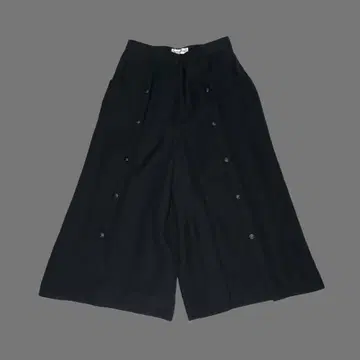 빈티지 와이드 숏 슬랙스