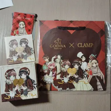 CLAMP 고디바 콜라보레이션 모듬 상자 스티커