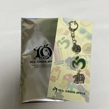 Mrs. GREEN APPLE 참 키링 A 로고