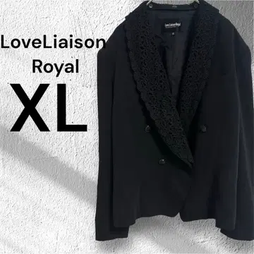 새상품급 라브리에존 로얄 테일러드 자켓 탈부착 카라 XL 빅 사이즈