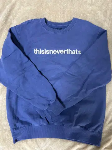 thisisneverthat 네이비 맨투맨