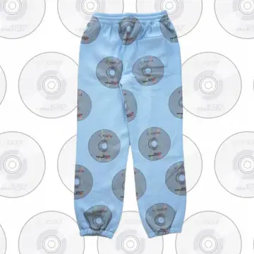 SOD DVD 패턴 스웨트 팬츠 blue