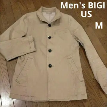 Men'sBIGI US 남성용 데님 스트레치 자켓 베이지