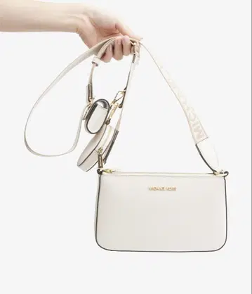 MICHAEL KORS 화이트 숄더백
